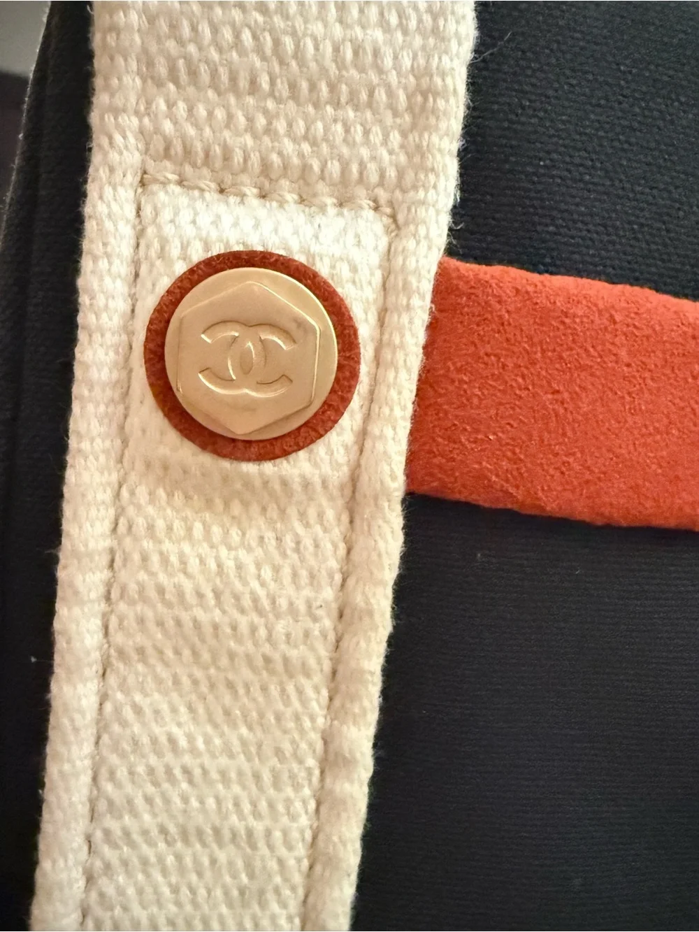 Chanel Sport Line Canvas & Suede Bag